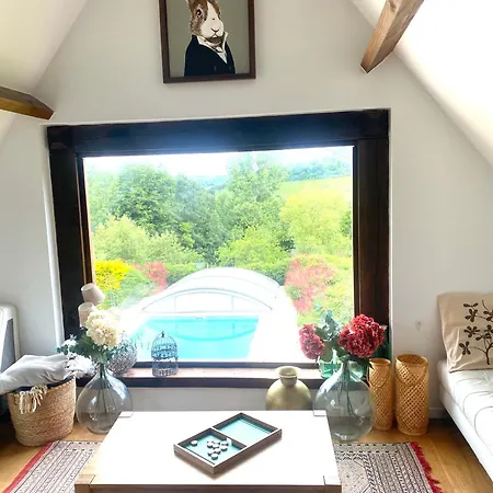 La Bucaille A - Vue - Piscine Chauffee - Confidentielle