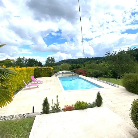 La Bucaille A - Vue - Piscine Chauffee - Confidentielle Prázdninový dům