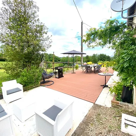 Prázdninový dům La Bucaille A - Vue - Piscine Chauffee - Confidentielle