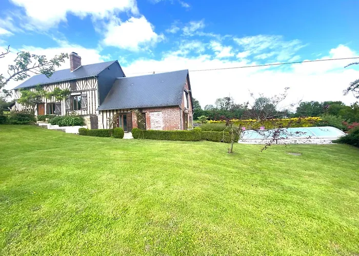 La Bucaille A - Vue - Piscine Chauffee - Confidentielle Дом отдыха Camembert